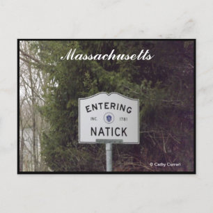 Natick, Massachusetts Postcard