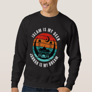 Nation Of Islam Vintage Islamic Allah Quote Sweatshirt