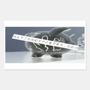 Nation of Poetry Pig of Truth Stickers
