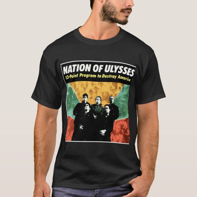 Nation Of Ulysses T-Shirt (Front)