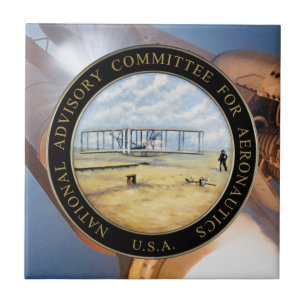 National Advisory Committee for Aeronautics Logo Tile