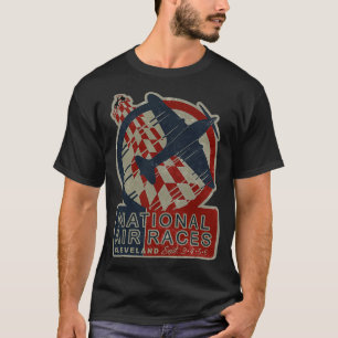 National Air Races Vintage Aeroplane Racing Design T-Shirt