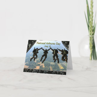 National Airborne Day Card