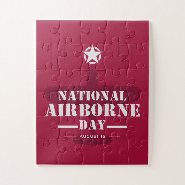 National Airborne Day Jigsaw Puzzle (Vertical)