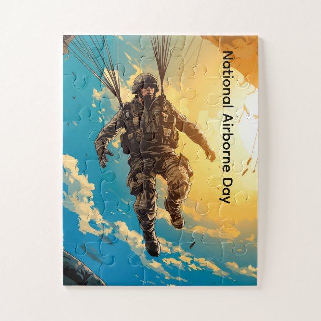 National Airborne Day Jigsaw Puzzle (Vertical)