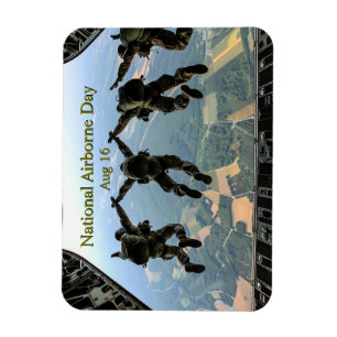 National Airborne Day Magnet