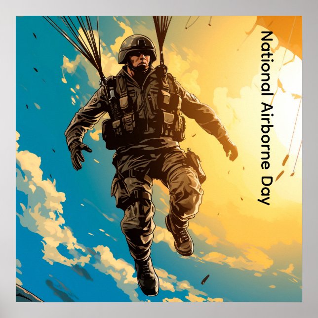 National Airborne Day Poster (Front)