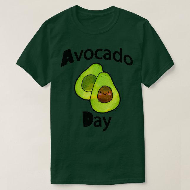 National Avocado Day 10 T-Shirt (Design Front)