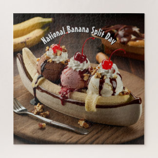 National Banana Split Day Jigsaw Puzzle