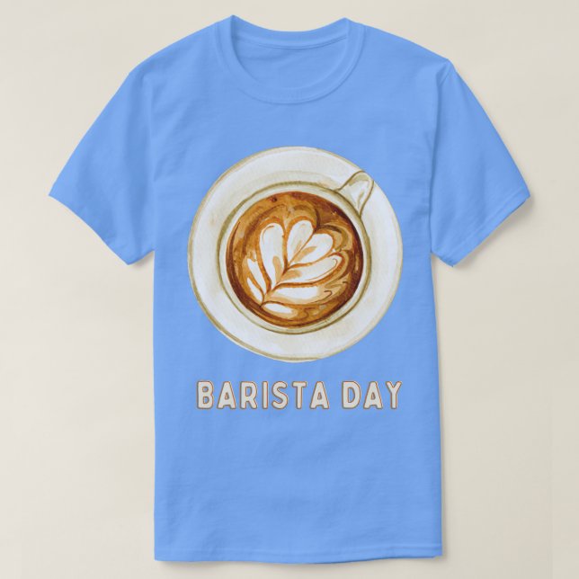 National Barista Day 13 T-Shirt (Design Front)