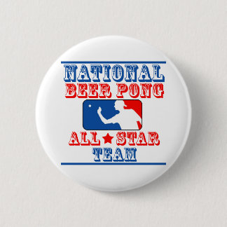 National Beer Pong Team 6 Cm Round Badge