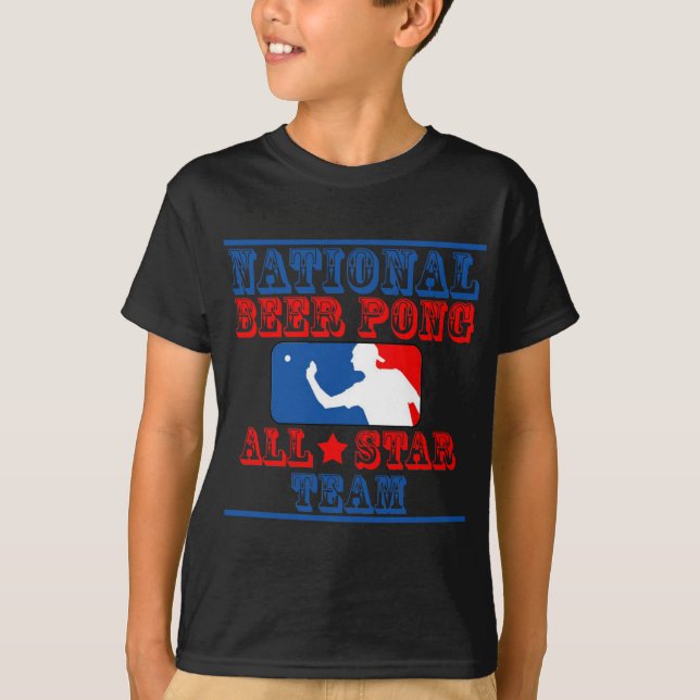 National Beer Pong Team T-Shirt (Front)