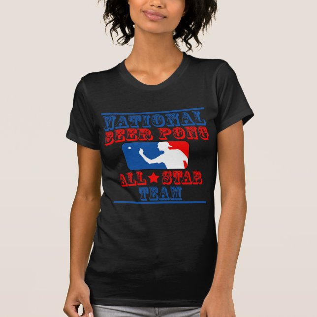 National Beer Pong Team T-Shirt (Front)