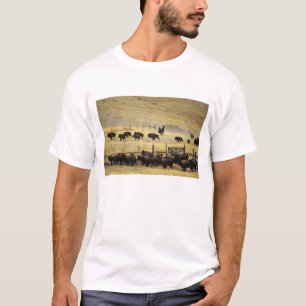 National Bison Range Roundup in Montana T-Shirt
