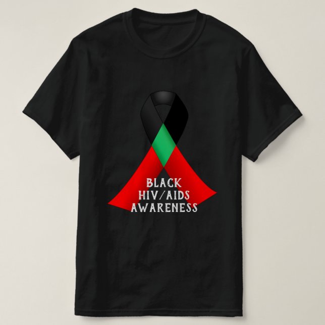 National Black HIV/AIDS Awareness Day T-Shirt (Design Front)