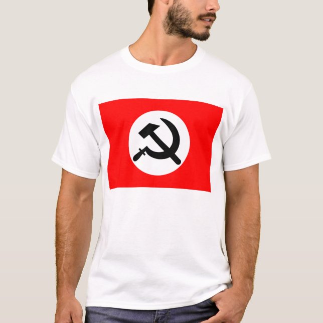 National Bolshevik Flag T-shirt (Front)