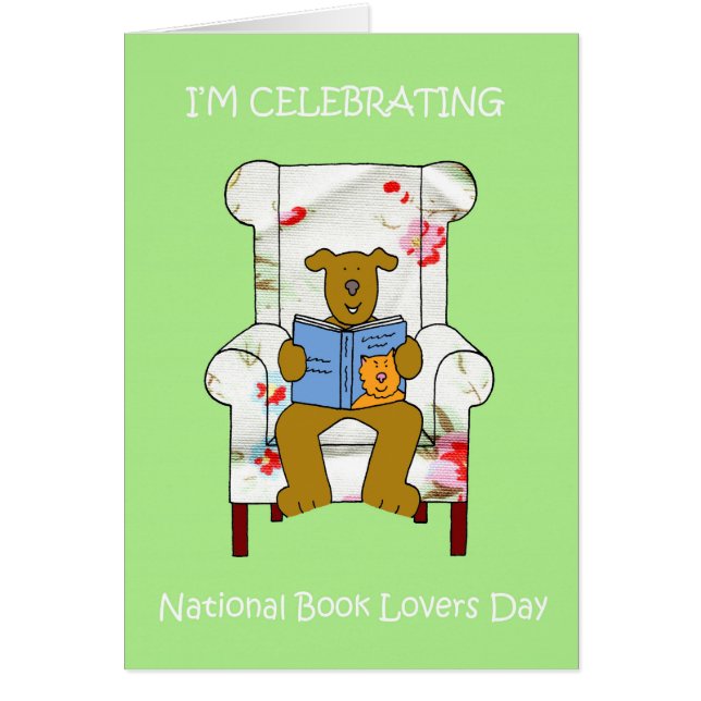 National  Book Lovers Day - August 9th (Front)
