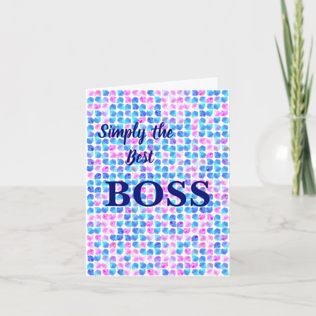 National Boss Day Card (Front)