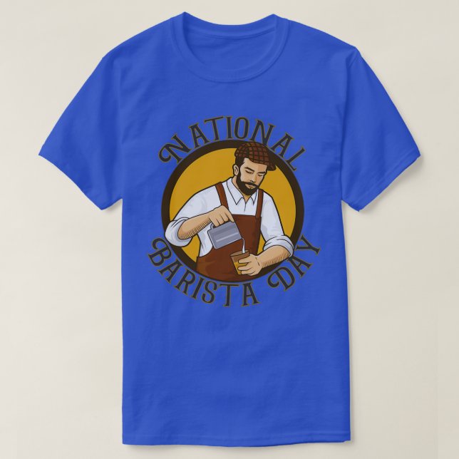 National Brista Day 1 T-Shirt (Design Front)