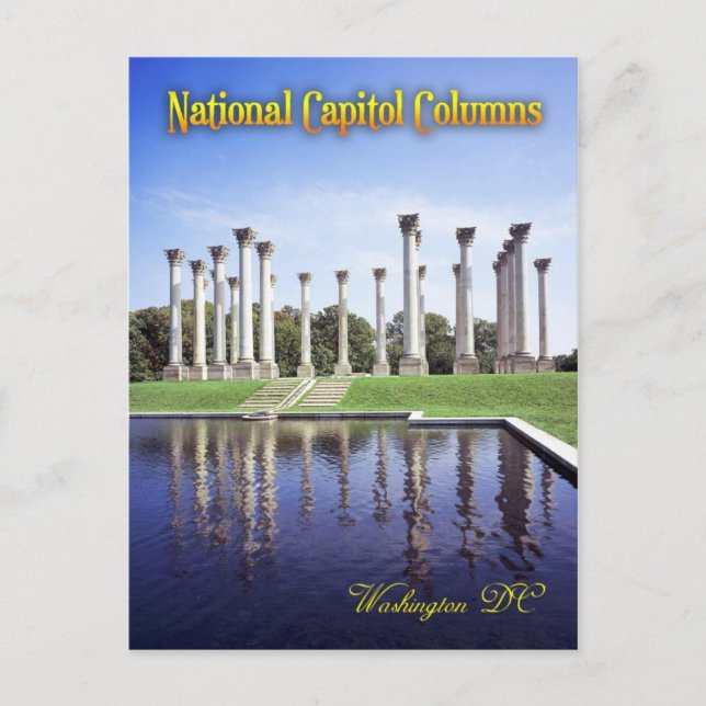 National Capitol Columns, Washington DC Postcard (Front)