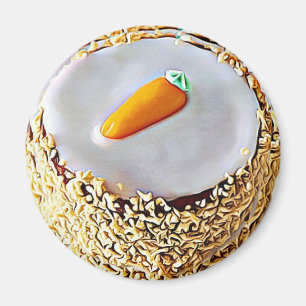 National Carrot Cake Day February 3rd Holiday Magnet