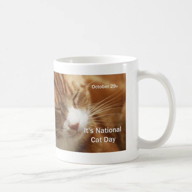 National Cat Day Mug October 29 (Right)