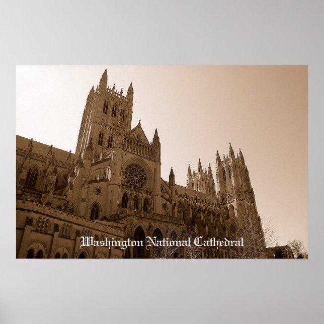 National Cathedral Poster (Front)
