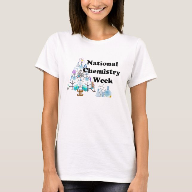 National Chemistry Week  (Chemist Tree) T-Shirt (Front)