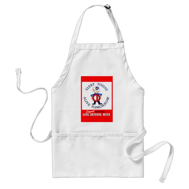 National Civil Defence Week Standard Apron (Front)
