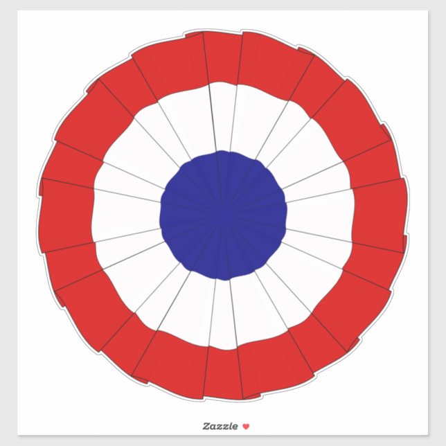 National Cockade of France (Sheet)