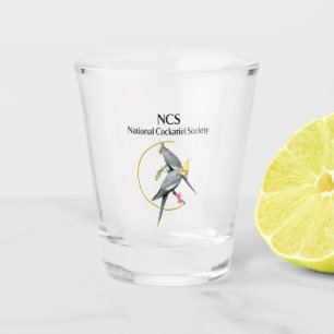 National Cockatiel  Society Shot Glass