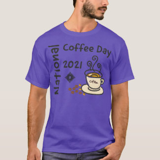 National coffee day 2021 T-Shirt