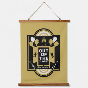 National Coming Out Day NCOD Hanging Tapestry