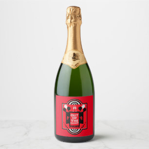 National Coming Out Day NCOD Sparkling Wine Label