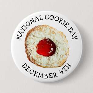 National Cookie Day December 4th Food Holiday 7.5 Cm Round Badge