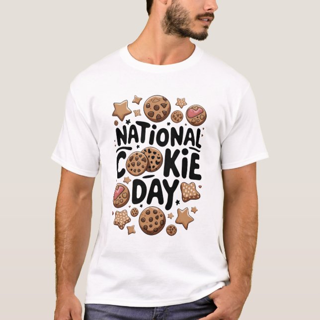 National Cookie Day T-Shirt (Front)