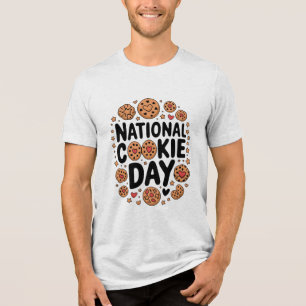 National Cookie Day Tri-Blend Shirt