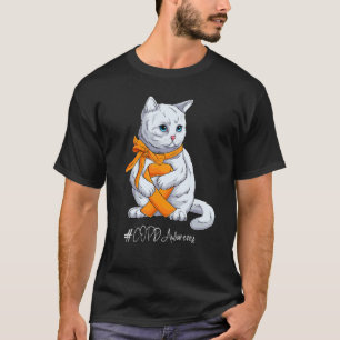 National COPD Awareness Month Orange Ribbon Cute C T-Shirt