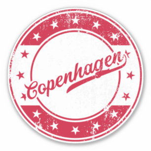 National - Copenhagen Denmark Sticker