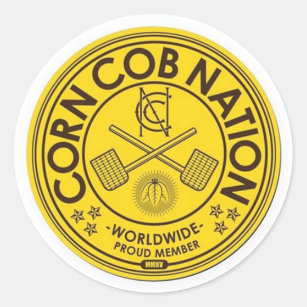 National Corn Cob Sticker
