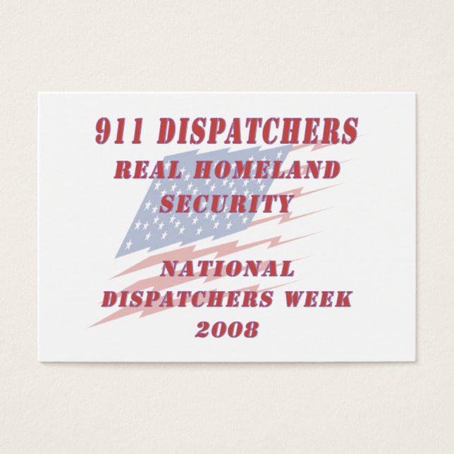 National Dispatchers Week 2008 (Front)