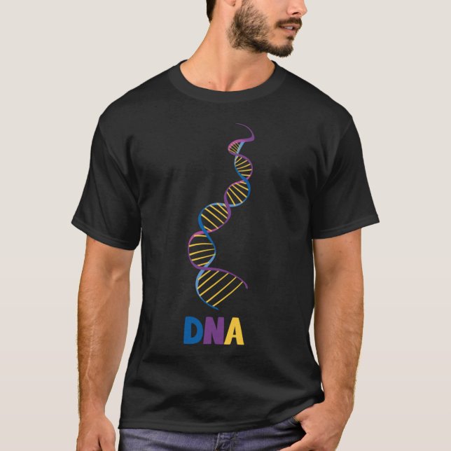 National DNA Day April 25  DNA Apparel T-Shirt (Front)