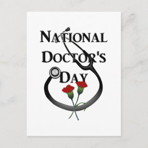 National  Doctor's Day Postcard