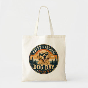 National Dog Day Camp Crew Labrador Tote Bag