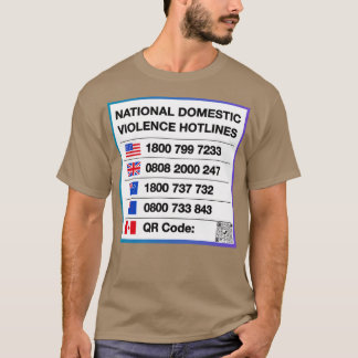 National Domestic Violence Hotlines T-Shirt
