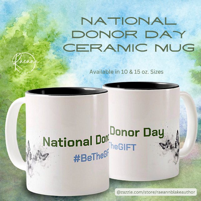 National Donor Day Ceramic Mug (Creator Uploaded)