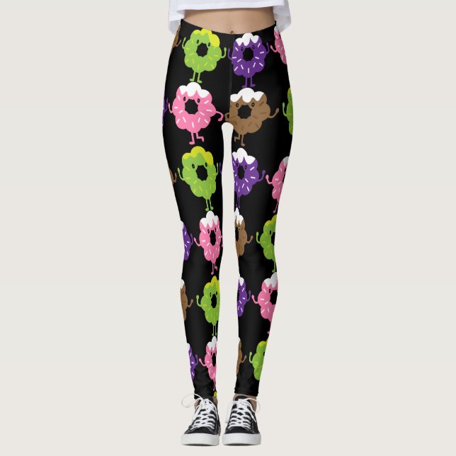 National Donut Day Leggings (Front)