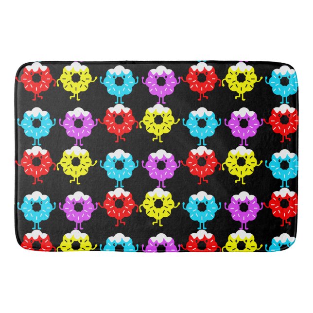 National Doughnut Day Doughnuts Bath Mat (Front)
