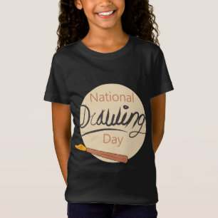 National Drawing Day Sign T-Shirt