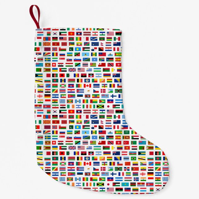 National emblems small christmas stocking (Front)